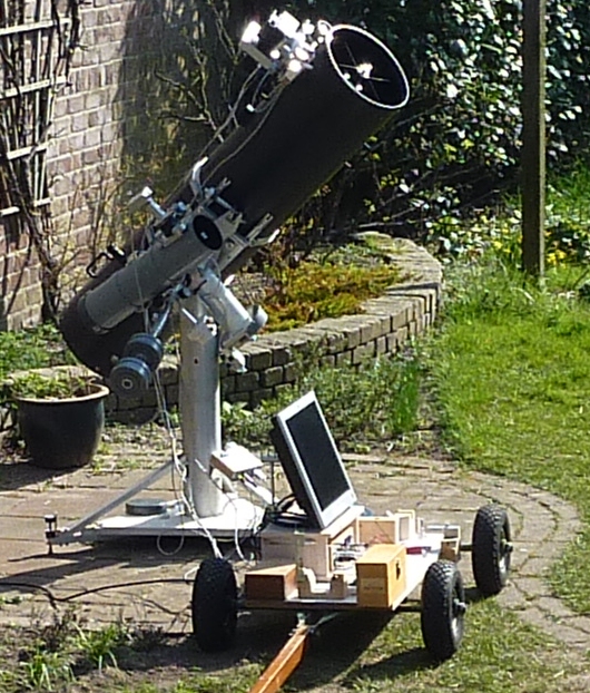 Transportable setup for astrophotography