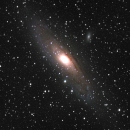 Andromeda f=300mm 2 and 25 dec 2021