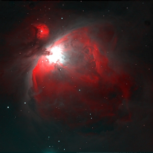 M42 Orion nebula, HOO, f=860mm f/D=3.4 Newton 8 february 2023